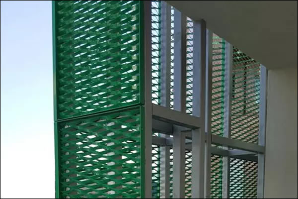 Diamond Wire Mesh Decorative Expanded Metal Mesh